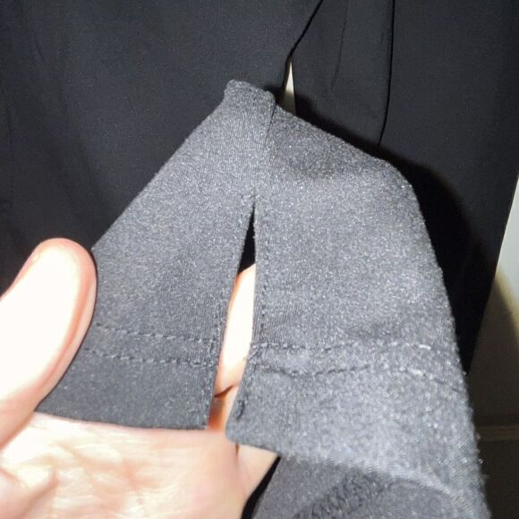 Joie Pants Wmns Small Black High Rise Pull On Drawstring Pockets Tapered Lounge - Picture 6 of 11